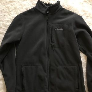Grey Columbia Zip up sweater L